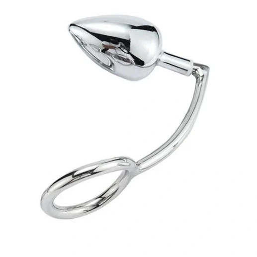 Anal with Steel Set 4663 Hook Ring Stainless Cock DiscreetChoice 0714